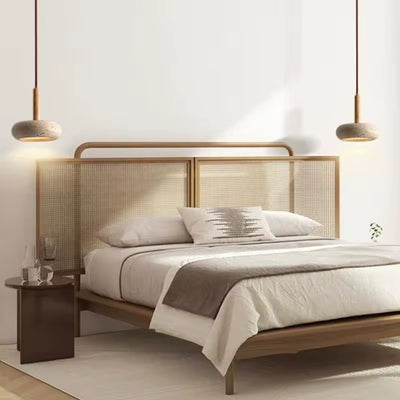 Tolaxa TerraHalo. Minimalist Pendant Light in Natural Concrete & Wood